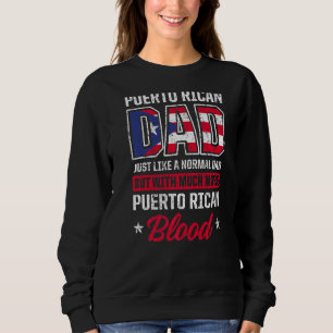 Mens Puerto Rico Island Proud American People Puer Sweatshirt