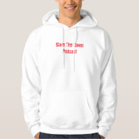 Men's Pull-Over Hoodie With Slam The Gavel Podcast