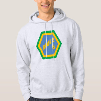 Men's Pullover Hoodie ash BRASIL 26
