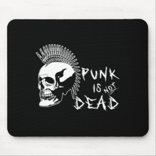 Mens Punk Rock Is Not Government Agencyd Punker Mouse Pad