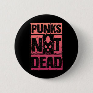 Mens Punks Not Government Agencyd _ Mohawk Punk 6 Cm Round Badge