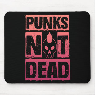 Mens Punks Not Government Agencyd _ Mohawk Punk Mouse Pad