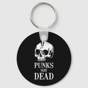 Mens Punks Not Government Agencyd Skeleton Skull Key Ring