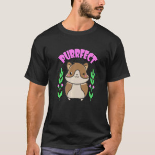 Mens Purrfect Hamster Rodents Armadillos Pet Owne T-Shirt
