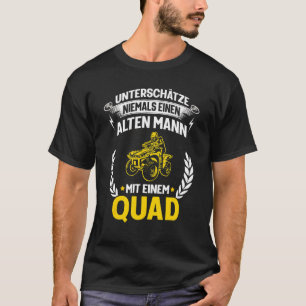 Mens Quad Driver  Atv Quad 4x4 Offroad Sports Quad T-Shirt