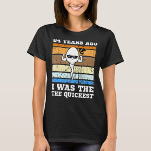 Mens Quickest Swimmer 84 Years Ago Quickest Sperm  T-Shirt