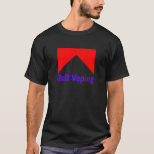 Mens Quit Vaping Be A Man T-Shirt