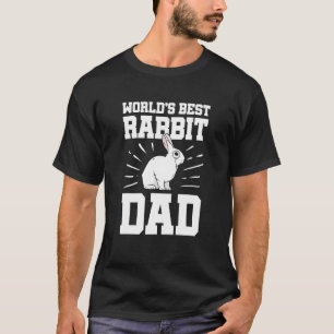 Mens Rabbit Dad Bunny Animal Best Father Design T-Shirt