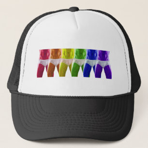 Men's Rainbow Underwear Trucker Hat