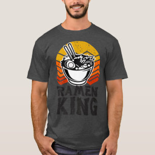 Men's Ramen King, Cute Japanese For Men, Retro Ani T-Shirt