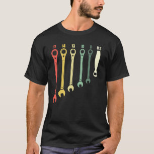 Mens Ratchet Wrench Set T-Shirt