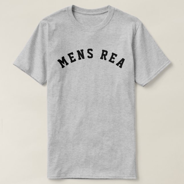 Mens Rea T-Shirt (Design Front)