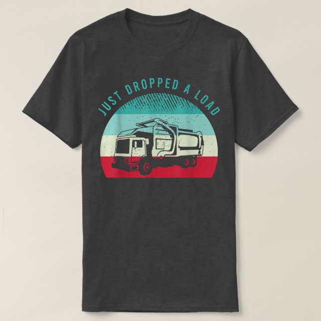Mens Recycling Truck Driver Saying For A Driver Of T-Shirt (Design Front)
