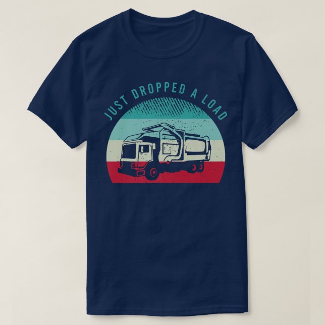 Mens Recycling Truck Driver Saying For A Driver Of T-Shirt (Design Front)