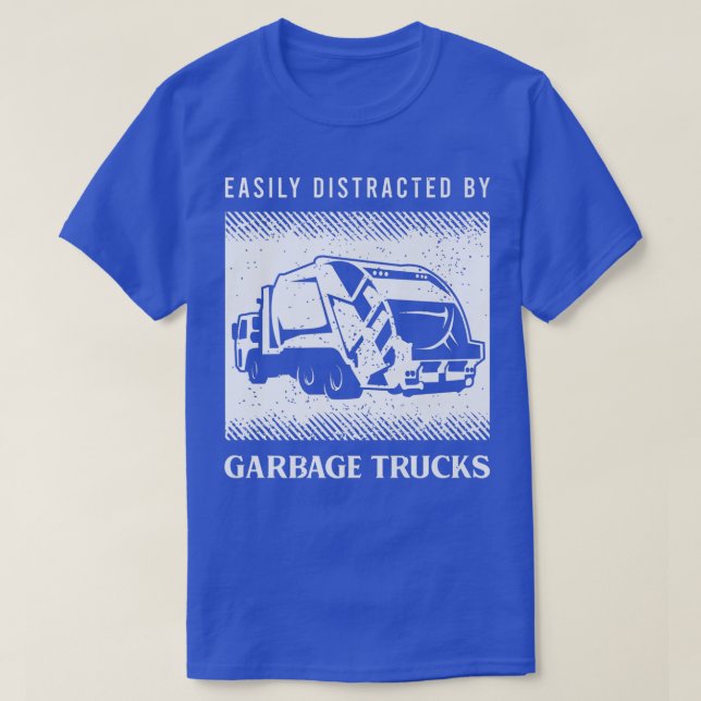 Mens Recycling Truck Driver Saying For A Driver T-Shirt (Design Front)