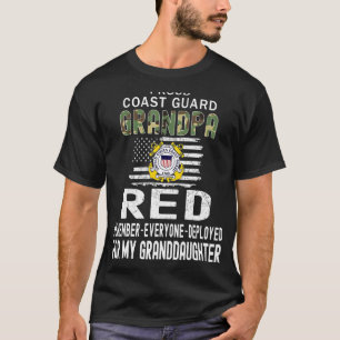 Mens Red Friday For My Granddaughter Proud Coast G T-Shirt