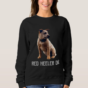 Mens Red Heeler Dog Australian Cattle Dog Herding  Sweatshirt