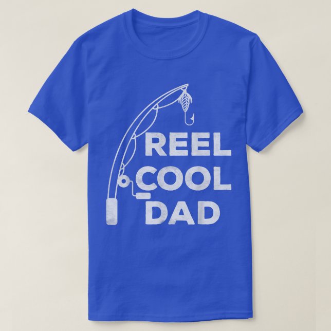 Mens Reel Cool DadFishing Daddy Fathers Day813  T-Shirt (Design Front)