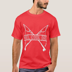 Mens Reel Cool DadFunny Fishing Dad  T-Shirt