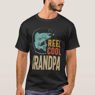 Mens Reel Cool Grandpa Father's Day T-Shirt