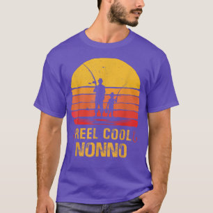 Mens Reel Cool NonnoFishing Fathers Day 900  T-Shirt
