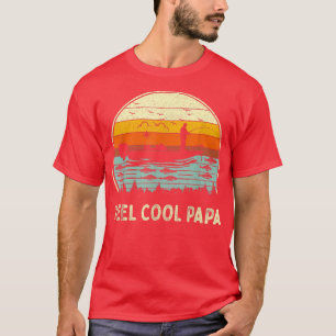 Mens Reel Cool Papa Fishing s Funny Fathers Day Fi T-Shirt
