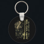 Mens Reel Cool Pappy Camouflage American Flag Funn Key Ring<br><div class="desc">Mens Reel Cool Pappy Camouflage American Flag Funny Gift</div>