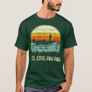 Mens Reel Cool Paw Paw Fishing s Funny Fathers Day T-Shirt