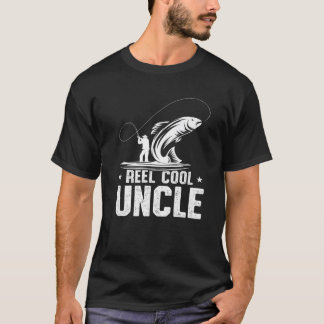 Mens Reel Cool Uncle Fishing T-Shirt