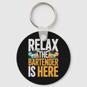 Mens Relax The Cool Kidender Is Here Funny Cool Key Ring