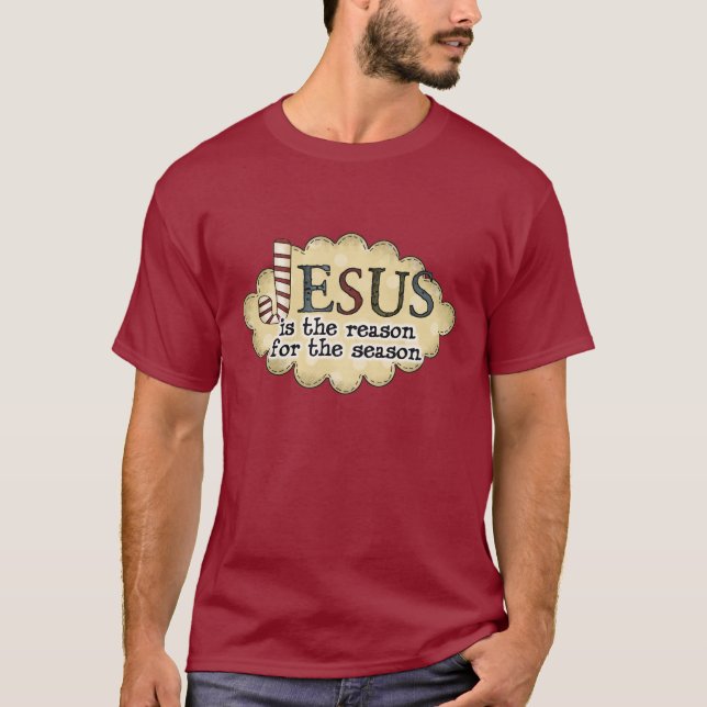 Mens' Religious Christmas Long Sleeve T-Shirt (Front)