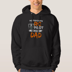 Mens Remote Control Plane Quote For A Dad Of A Rc Hoodie