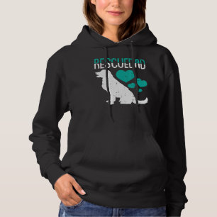 Mens Rescue Dad Fathers Day Labrador Doggie Adopti Hoodie