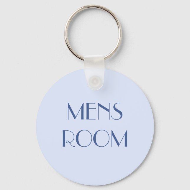 Mens restroom keyring (Front)