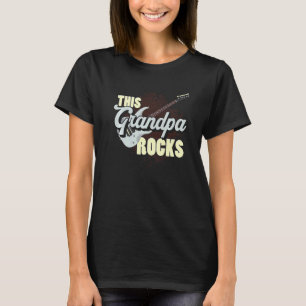 Mens Retired Grandpa Guitar Player Guitarist Retir T-Shirt