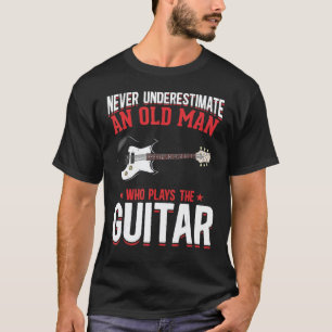 Mens Retired Guitarist Music Rock Musician Retirem T-Shirt