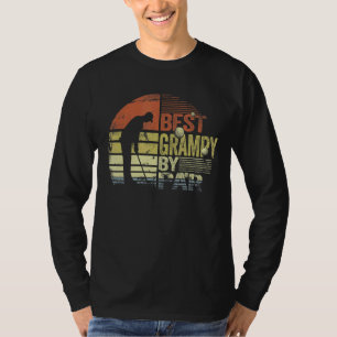Mens Retro Best Grampy By Par Golf Player Papa T-Shirt