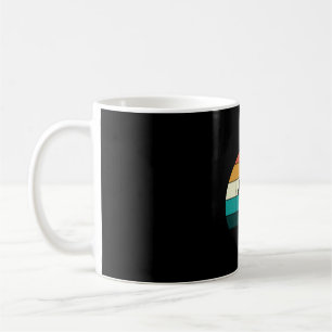 Mens retro big foot - cool sunset bigfoot lovers coffee mug
