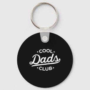 Mens Retro Cool Dads Club Funny Dad Pocket Fathers Key Ring
