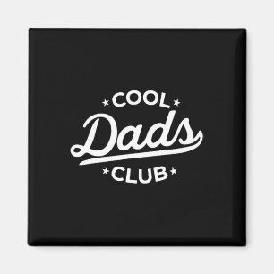 Mens Retro Cool Dads Club Funny Dad Pocket Fathers Magnet