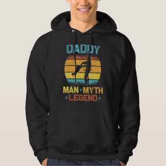Mens Retro Daddy The Man The Myth The Legend  For  Hoodie