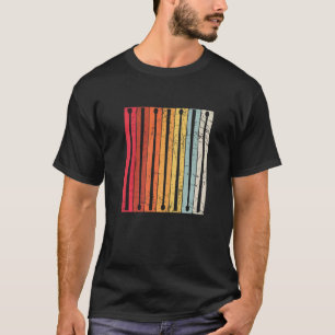 Mens Retro Drum Stick For Drummer Boys Girls Drum T-Shirt