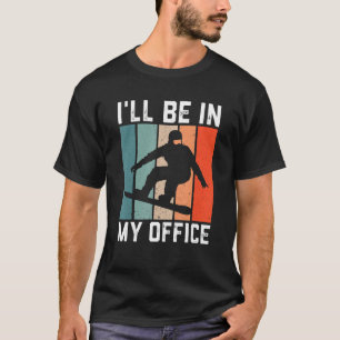 Mens Retro Snowboarding For Men Winter Sport My O T-Shirt