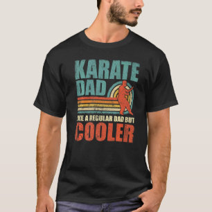 Mens Retro Style Vintage Karate Dad Father's Day   T-Shirt