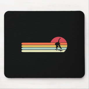 Mens Retro Vintage Style Skateboarding Gift For Da Mouse Pad