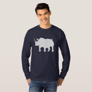 Mens Rhino long sleeve tshirt