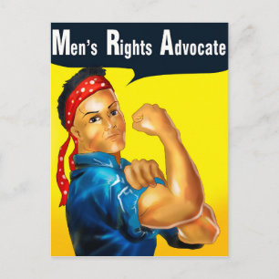 Men's Rights Advocate Postcard