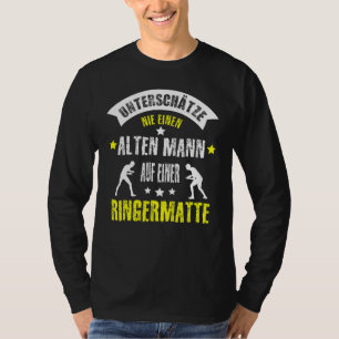 Mens Ringer Ring Motif Ring Mat Idea 1 T-Shirt