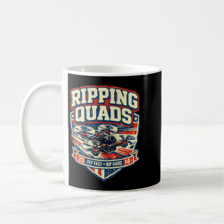 Mens Ripping Quads Fpv Drone Racing Aamerican Coffee Mug
