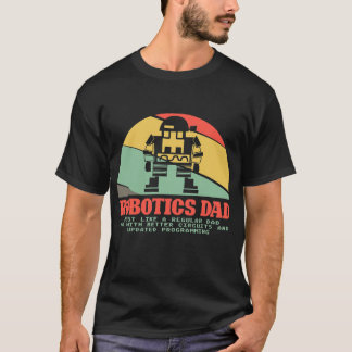 Mens Robotics Dad AI Robot Engineering Engineers T-Shirt